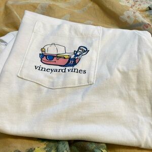 Men’s small VV lacrosse tee shirt. New w tags